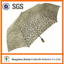 Special Print straight wood auto umbrella with Logo